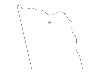 Car air freshener company logo shape customized, dimensions: H: 80.364mm, L: 77.955mm.