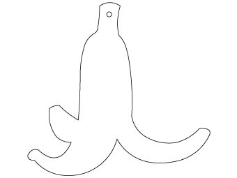 Car air freshener plant shape customized, dimensions: H: 92.219mm, L: 87.392mm.